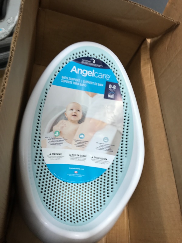 Photo 2 of Angelcare Baby Bath Support (Aqua) | Ideal for Babies Less than 6 Months Old