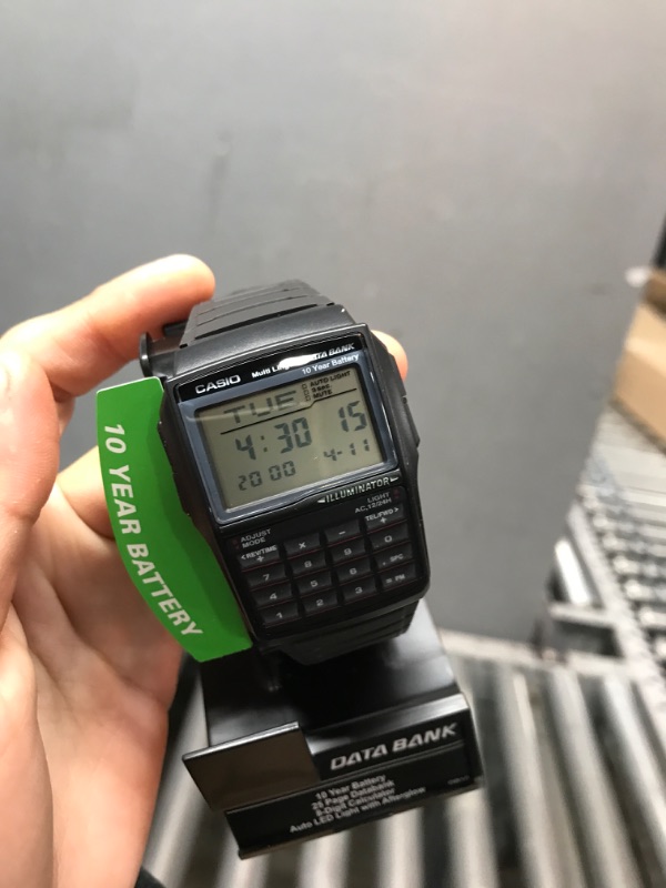 Photo 2 of Casio Databank Calculator Watch