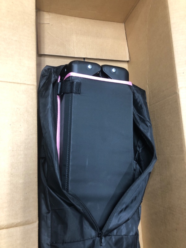 Photo 1 of Dream On Me Nest Portable Play Yard with Carry Bag and Shoulder Strap, Pink