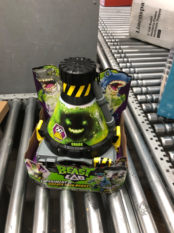 Photo 2 of Beast Lab – Shark Beast Creator. Add Ingredients & Follow The Experiment's Steps to Create Your Beast! with Real Bio Mist & 80+ Lights, Sounds and Reactions – Shark Style May Vary Sharks