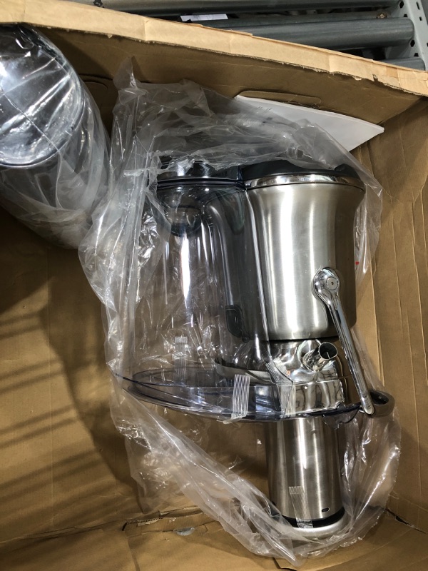 Photo 3 of [FOR PARTS, READ NOTES] NONREFUNDABLE
 Breville Commercial Juice Fountain XL Pro, Brushed Stainless Steel, CJE830BSS1BNA1