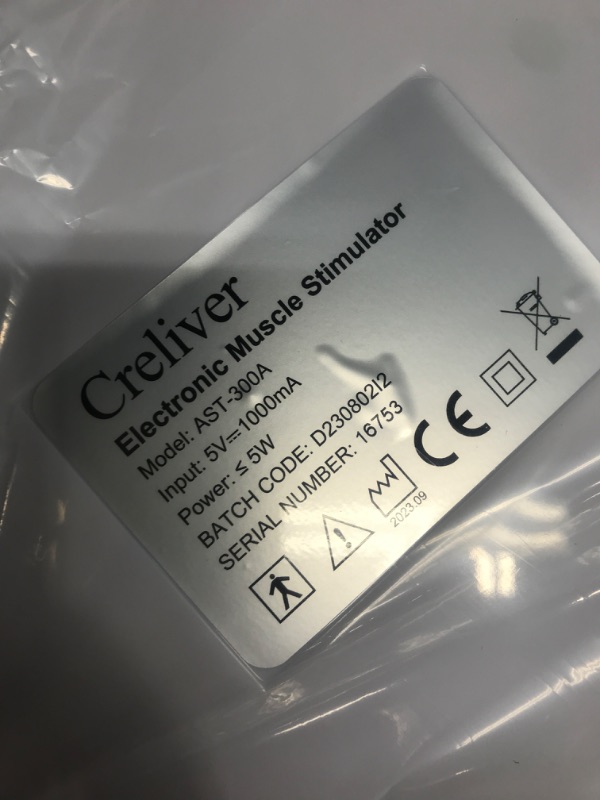 Photo 1 of Creliver Foot Circulation Plus EMS & TENS Foot Nerve Muscle Massager, Electric Foot Stimulator Improves Circulation, Feet Legs Circulation Machine Relieves Body Pains, Neuropathy (FSA or HSA Eligible)
