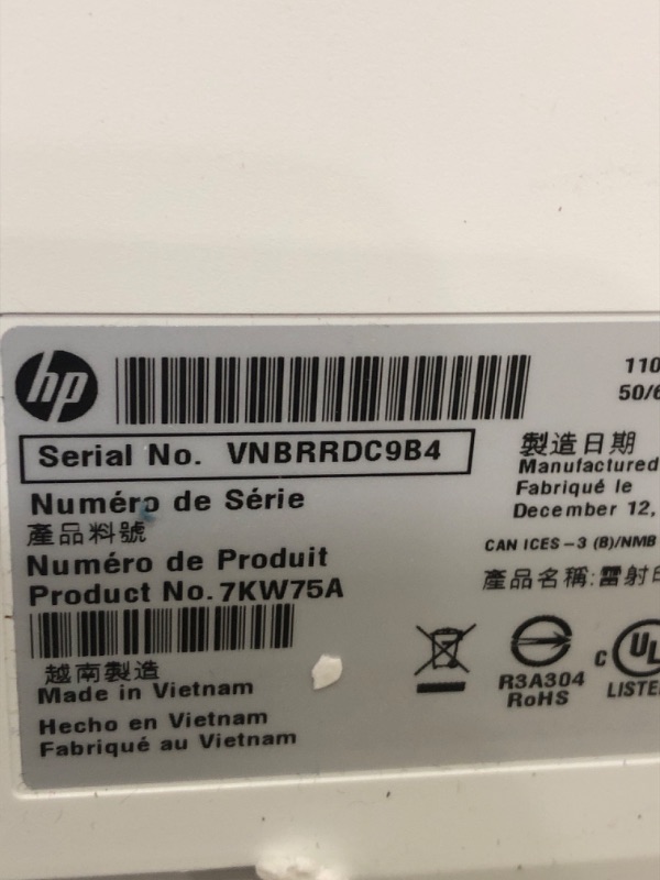 Photo 6 of ***NONREFUNDABLE - NOT FUNCTIONAL - FOR PARTS ONLY - SEE COMMENTS***
HP Color LaserJet Pro M283fdw Wireless All-in-One Laser Printer, Remote Mobile Print, Scan & Copy