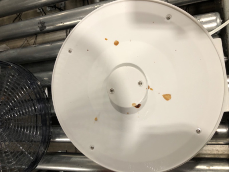 Photo 2 of Electric Food Dehydrator Machine, Multi-Tier Kitchen Food Appliances, High-Heat Circulations- NutriChef PKFD12 & Nesco LM-2-6 13.5" Snackmaster Clean-A-Screen Food Dehydrators, 2 Count, White White Dehydrator + Dehydrators, 2 Count