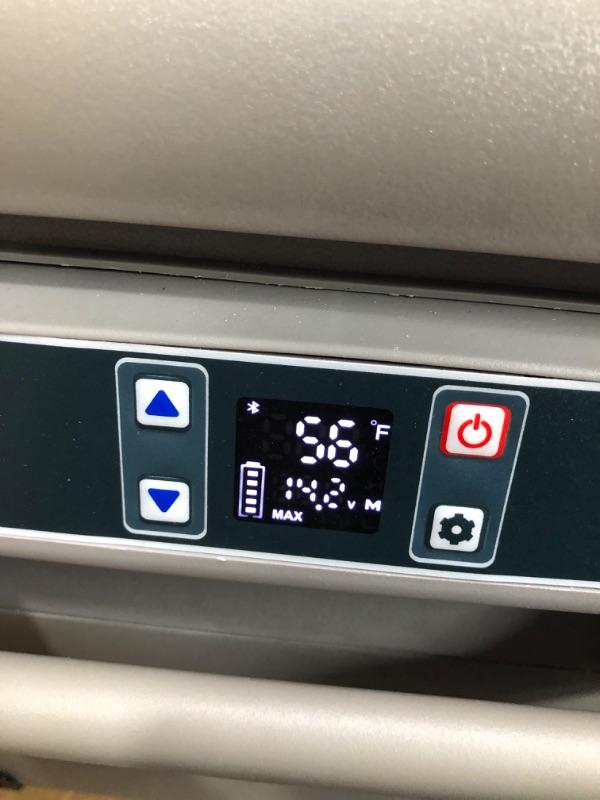 Photo 2 of Euhomy 12 Volt Refrigerator, 35Liter(38qt) Car Refrigerator, RV Refrigerator with 12/24V DC and 110-240V AC, Freezer Fridge Cooler, for Car, RV, Camping and Home Use 37QT