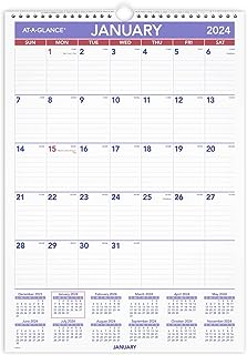 Photo 1 of 2024 at-a-GLANCE 8" X 11" Monthly Wall Calendar (PM1-28-24)
