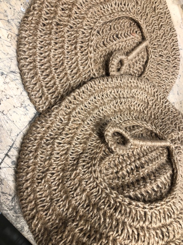 Photo 1 of 2 JUTE PLACEMATS