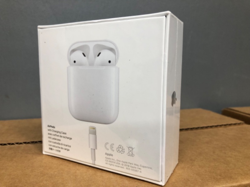 Photo 3 of *BRAND NEW, FACTORY SEALED*
AirPods with Charging Case