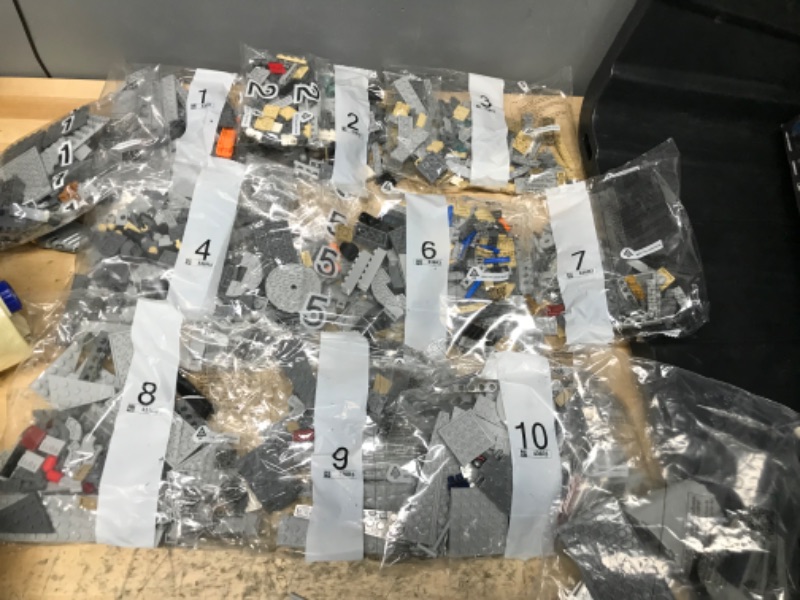 Photo 2 of LEGO Star Wars Millennium Falcon 75257 Starship Construction Set, with Finn, Chewbacca, Lando Calrissian, Boolio, C-3PO, R2-D2 and D-O, The Rise of Skywalker Collection Standard Packaging