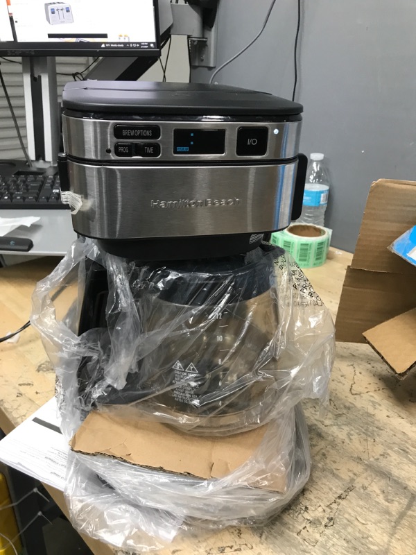 Photo 4 of * used * see images *
Hamilton Beach Programmable Coffee Maker, 12 Cups, Front Access Easy Fill