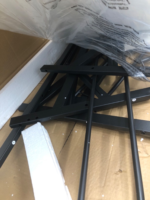 Photo 1 of Casaottima Gaming Desk L Shaped Computer Desk, Corner Desk for Home Office with Monitor Stand 66", White White 66 inches