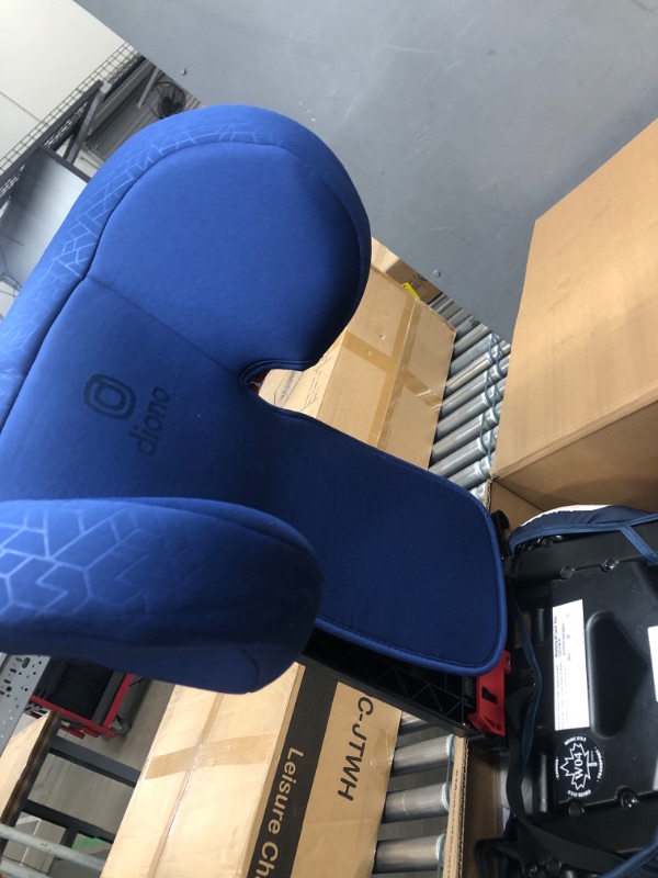 Photo 3 of Diono Monterey 2XT Latch 2 in 1 High Back Booster Car Seat with Expandable Height & Width, Side Impact Protection, 8 Years 1 Booster, Blue 2XT Blue