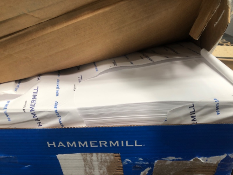 Photo 2 of Hammermill Printer Paper, 20 lb Copy Paper, 11 x 17 - 5 Ream (2,500 Sheets) - 92 Bright, Made in the USA, 105023C 5 Ream | 2500 Sheets Ledger (11x17) Paper