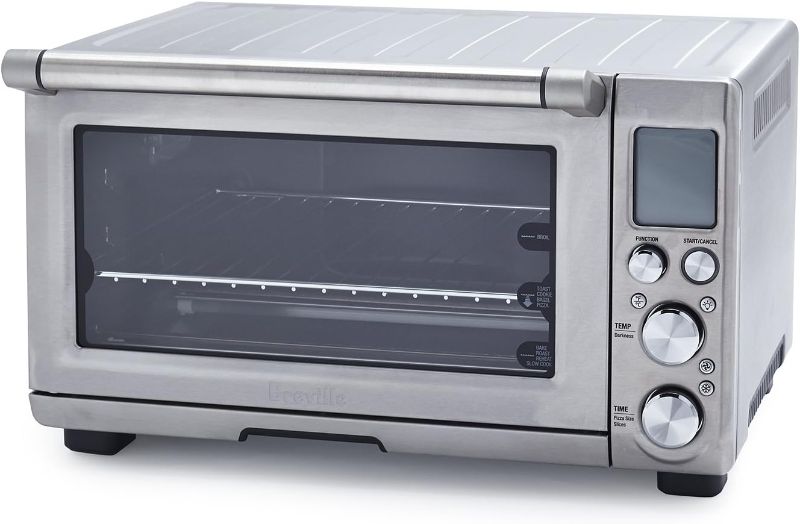 Photo 1 of Breville Smart Oven Pro Toaster Oven, Brushed Stainless Steel, BOV845BSS
