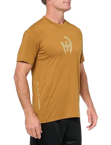 Photo 1 of  Adidas Men's Mahomes Designed 4 Training T-Shirt, Bronze Strata, Large 