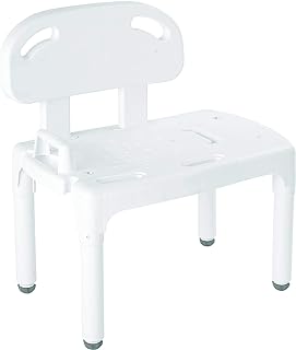 Photo 1 of UrEscort Folding Shower Seat Wall Mounted for Inside Shower, Bathroom Bathtub Safety Stool Chair with Support Legs for Small Shower, Foldable Wall Wood Shower Bench for Seniors (White)