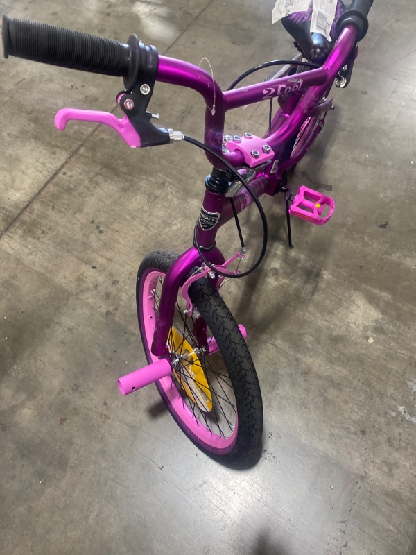 Photo 3 of Kent 20" 2 Cool BMX Girl's Child Bike, Satin Purple
