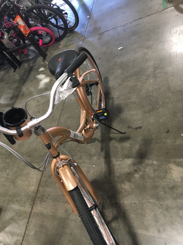 Photo 2 of Kent 26 in. Bayside Women's Cruiser Bike, Rose Gold