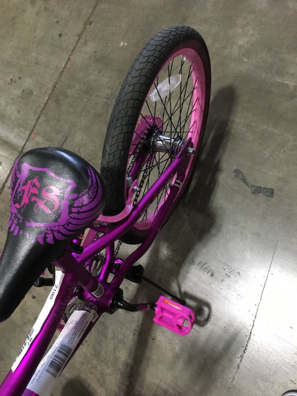 Photo 4 of Kent 20" 2 Cool BMX Girl's Child Bike, Satin Purple
