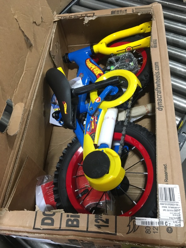 Photo 2 of Dynacraft 12 inch Boys' Hot Wheels Kids Bike