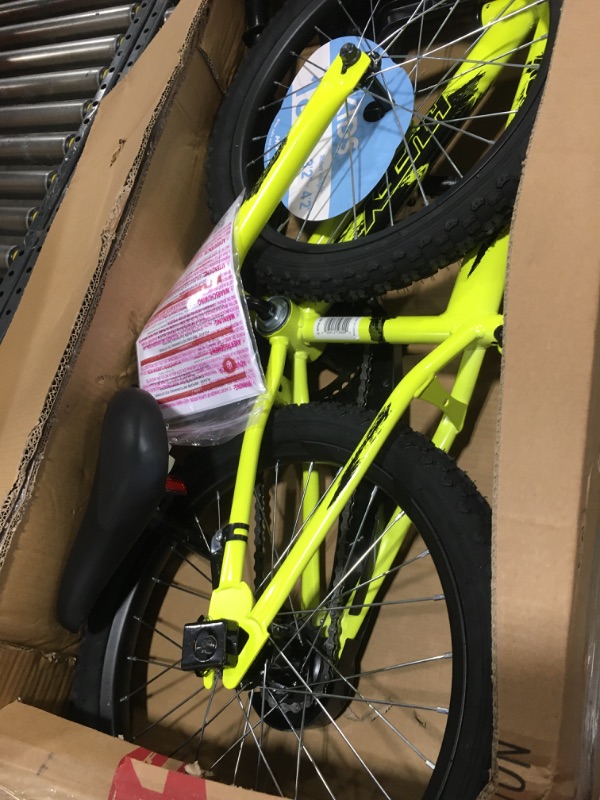 Photo 2 of Huffy Rock It Boys Bike - Neon Powder Yellow - 18"