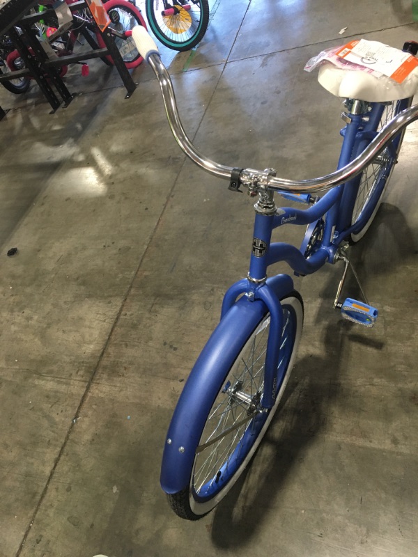 Photo 3 of Huffy 24" Cranbrook Womens Comfort Cruiser Bike Periwinkle Blue