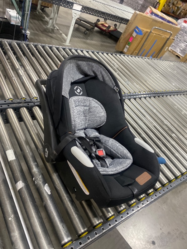 Photo 2 of Maxi-Cosi Maxi-Cosi Mico Luxe Infant Car Seat, Rear-Facing for Babies from 4–30 lbs and up to 32”, Midnight Glow