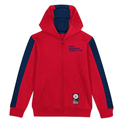 Photo 1 of  Outerstuff Youth & Kids FIFA 2023 Women’s World Cup Zip Hooded Sweatshirt II, Norway, Multicolor, Youth Large-14/16 