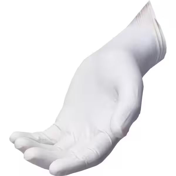 Photo 1 of White Disposable Latex Cleaning Gloves 200-Count