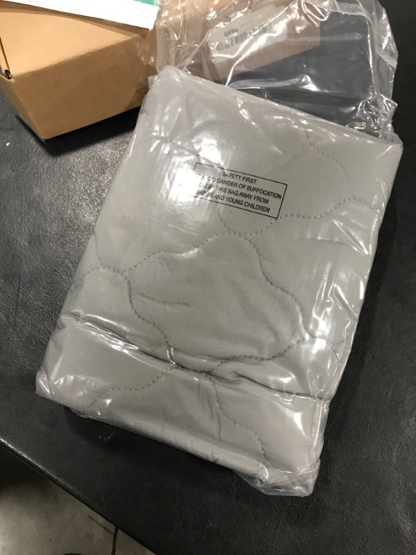 Photo 1 of Crib Mattress Cover Skirt. Size 27" x 39" 