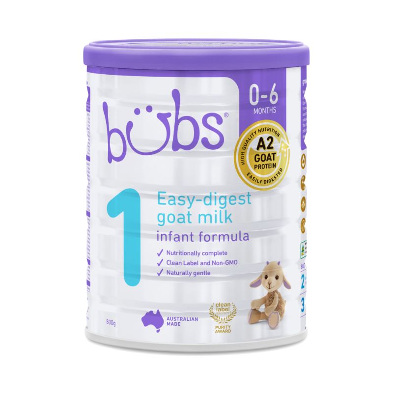 Photo 1 of Aussie Bubs Goat Milk Infant Formula Stage 1 800g Non-GMO
