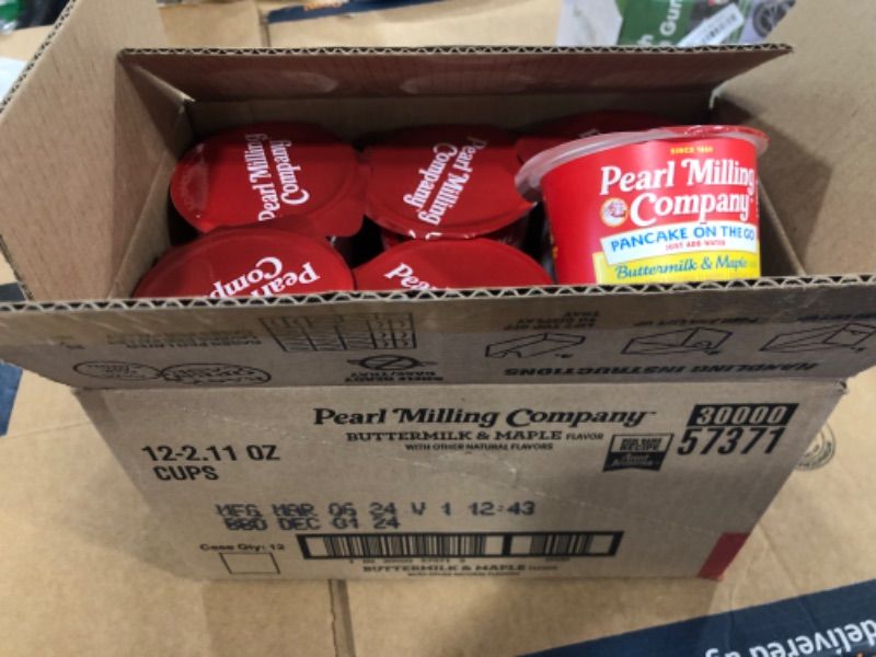 Photo 2 of Pearl Milling Company Pancake Cups, Buttermilk and Maple Syrup, 2.11oz Cups (12 Pack) Maple Syrup Cups