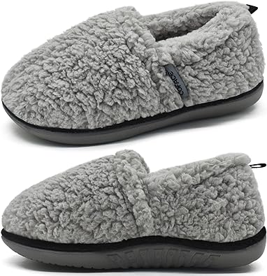 Photo 1 of COFACE Womens Slippers Fuzzy Memory Foam Soft Plush Sherpa Fleece Lining Slippers For Women With Cozy Cushion Ladies Lightweight Warm Slippers SZ 7