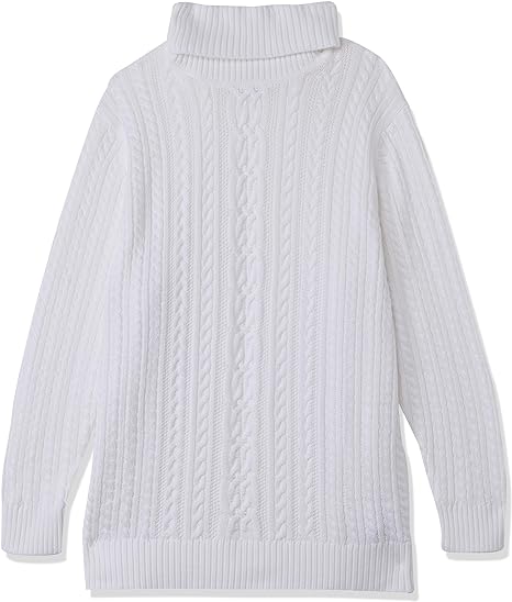 Photo 1 of Amazon Essentials Women's Fisherman Cable Turtleneck Sweater (Available in Plus Size) X-Small
