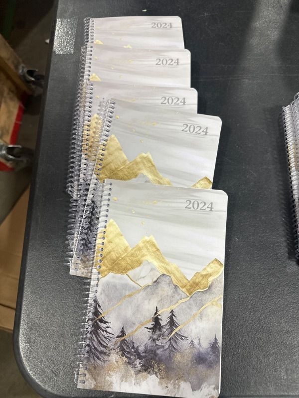 Photo 2 of Ward 2024 Calendar Year Planner, 5.5" X 8.5" (Mountain Majesty) 5.5x8.5 Mountain Majesty 5 pack 