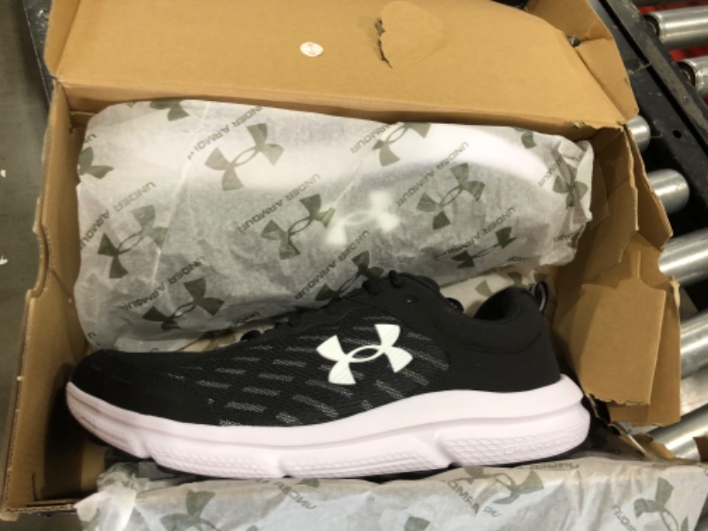 Photo 1 of Under Armour Men's Charged Assert 10 12 X-Wide (001) Black/Black/White