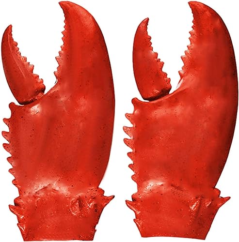 Photo 1 of Valentoria Funny Lobster Crab Claws Gloves Hands Weapon Props Halloween Toys,Funny White Elephant Gag Gift 