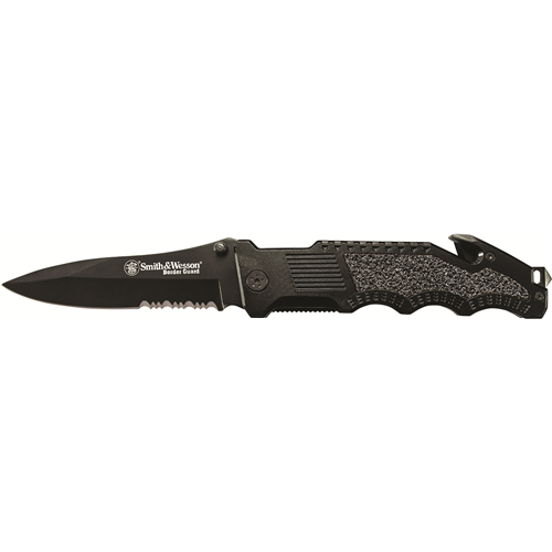 Photo 1 of Smith & Wesson® SWBG1S Border Guard Drop Point Folding Knife
