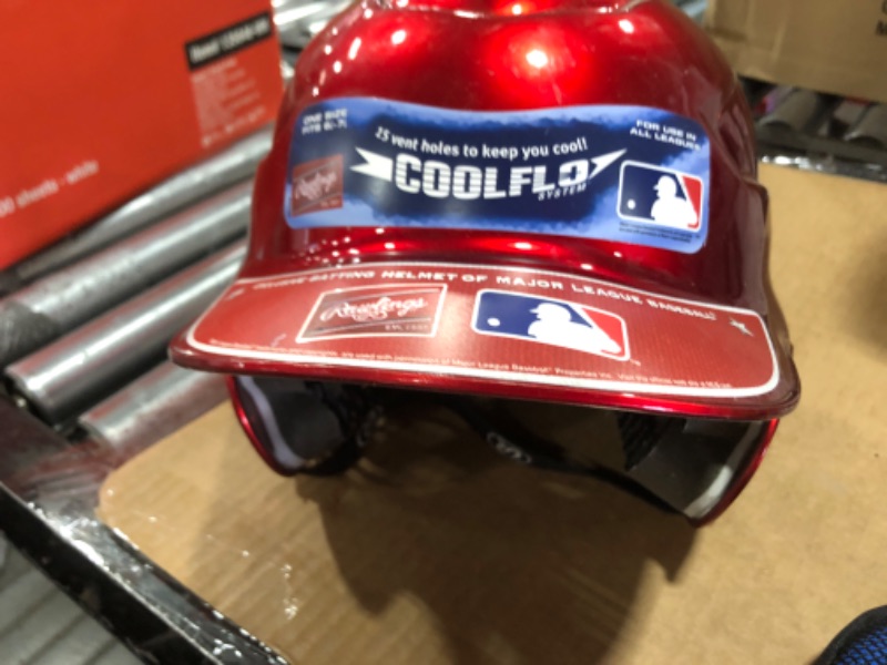 Photo 1 of COOL FLOW HELMET RED YOUTH