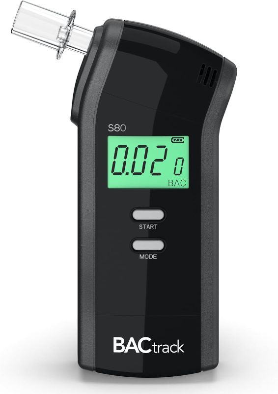 Photo 1 of BACtrack S80 Breathalyzer | Professional-Grade Accuracy | DOT & NHTSA Approved | FDA 510(k) Cleared | Portable Breath Alcohol Tester for Personal & Professional Use
