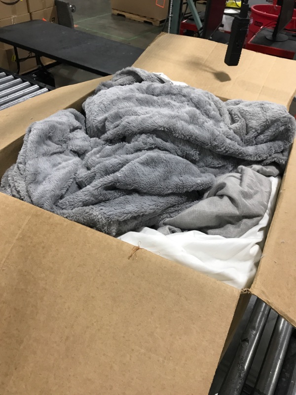 Photo 1 of large dog bed-grey