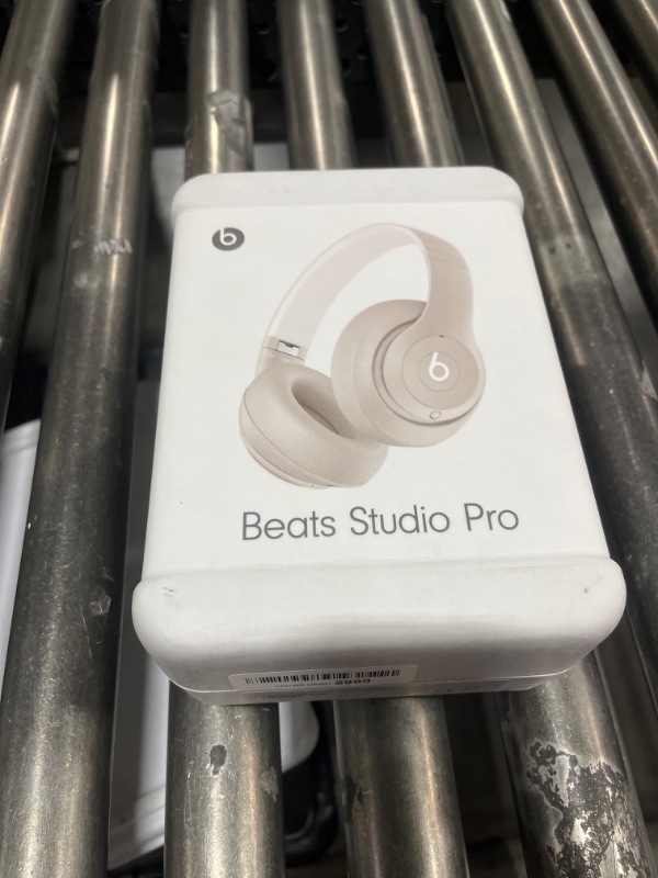 Photo 2 of Beats Studio Pro - Wireless Bluetooth Noise Cancelling Headphones - Personalized Spatial Audio, USB-C Lossless Audio, Apple & Android Compatibility, Up to 40 Hours Battery Life - Sandstone Sandstone Studio Pro Without AppleCare+