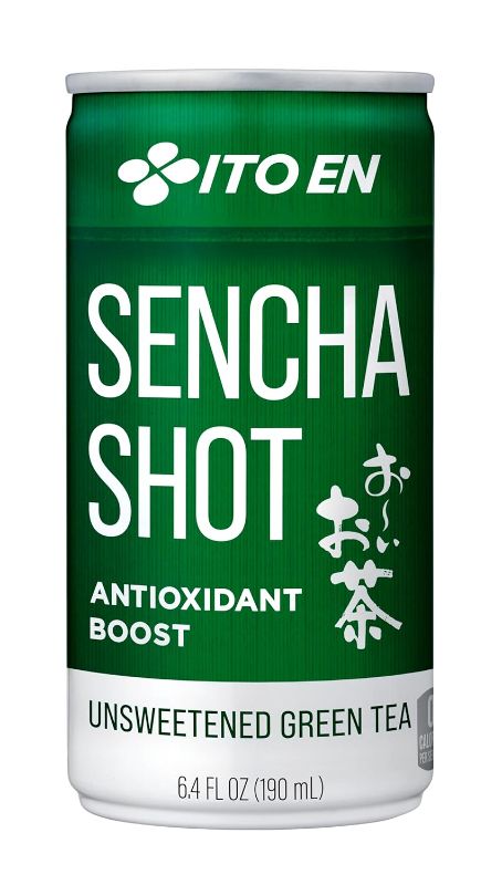 Photo 1 of Ito En Sencha Shot, Japanese Green Tea, 6.4 Ounce (Pack of 30), Unsweetened, Zero Calories --- EXP. 11-02-2025