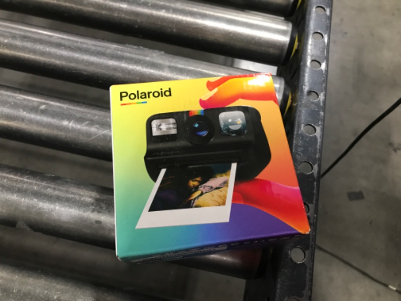 Photo 1 of Polaroid Go Instant Mini Camera - Black (9070) - Only Compatible with Polaroid Go Film Black Gen1 Camera