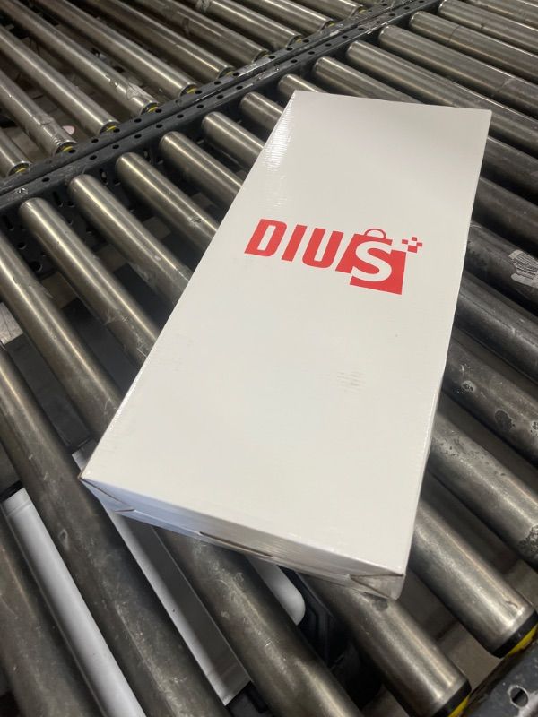 Photo 1 of DIUS Shine Triangle Mop - Adjustable Long Handle - 360° Rotatable Multi Purpose Cleaning Mop (White)