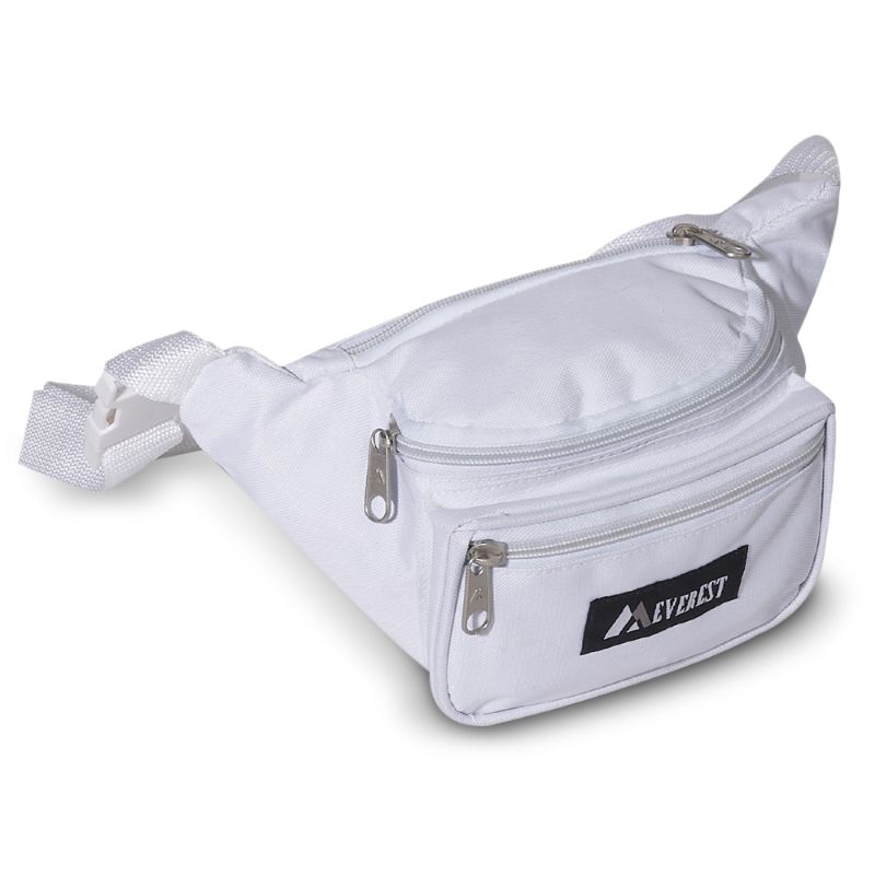 Photo 1 of  Everest 044KD-WH 11.5 in. Wide Everest Signature Fanny Pack 