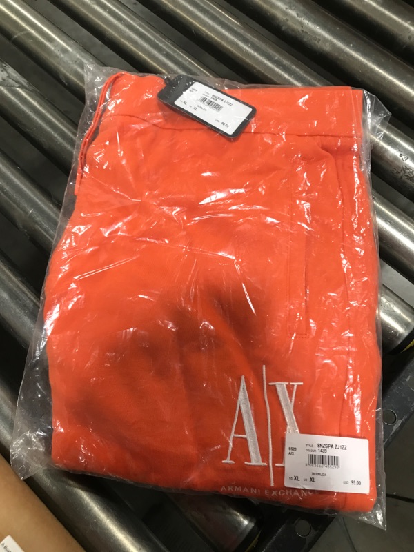 Photo 2 of Armani exchange orange shorts 8NZSPA ZJ1ZZ TRIPLE POCKETS, SIZE XL