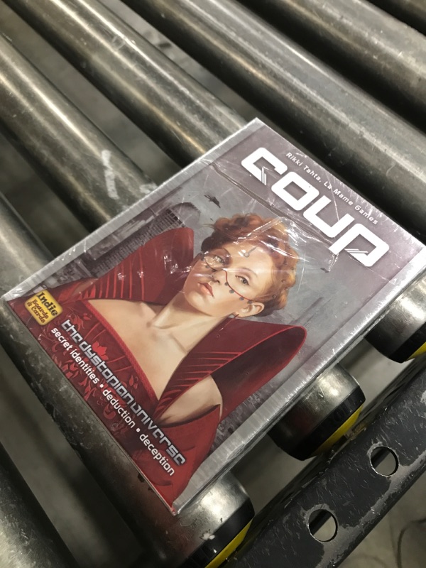 Photo 2 of  Coup - The Fast, Fun Bluffing Party Game for 2-6 Players. Perfect for Family Game Night with your Teens or Friends. Can you get away with your bluff? Over 1 Million copies sold! 