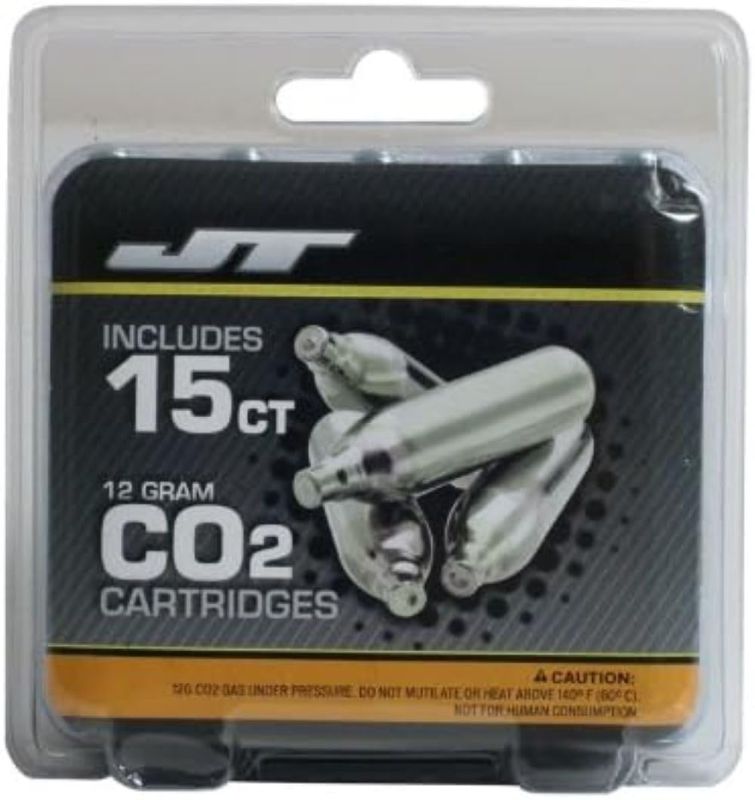 Photo 1 of JT 12gram CO2 Cartridges - 15ct
