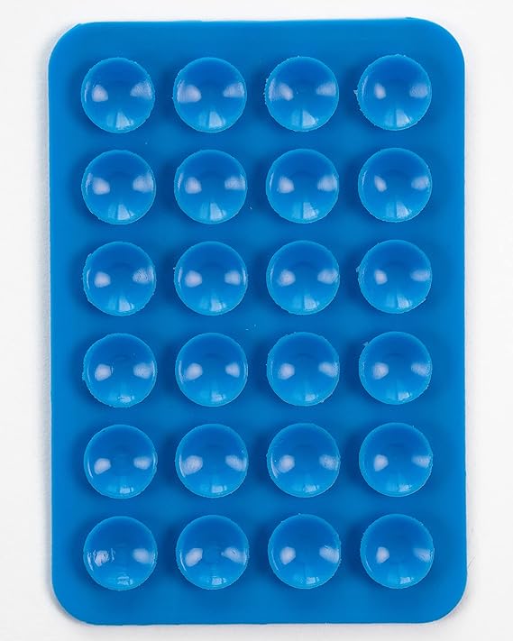 Photo 1 of Silicone Suction Cups for Cell Phone Case Adhesive Holding Durable and Easy to Use (Blue)